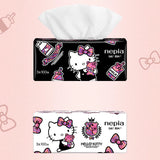 NEPIA Facial Tissues 100 Sheets (Hello Kitty British Plaid Bow)