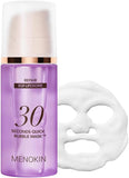 MENOKIN Rose Pdrn+nad 30s Quick Bubble Mask 95ML