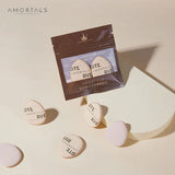 AMORTALS Tiny Concealer Powder Puff 2pcs