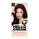 MISE EN SCENE New Hello Cream Hairdye #6WB Warm Brown 125G