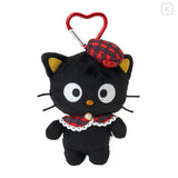 NIC  Sanrio Chocolate Cat Heart Clip Keychain Chef Black 1pc
