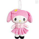 SANRIO Ballchain Plush Pouch - My Melody: Suntan Uniform 1PC