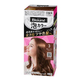 KAO Blaune Foam Color 3 Bright Light Brown (For Gray Hair)