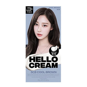 MISE EN SCENE Hello Bubble 泡沫染发剂 - 8MB 哑光棕色 1 件