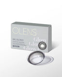 OLENS One Month Contact Lenses #Big Glowy Gray 2pcs
