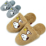 PEANUTS Snoopy Slippers Grey 1pair