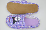 SANRIO Kuromi Slippers Purple 1pair