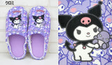 SANRIO Kuromi Slippers Purple 1pair