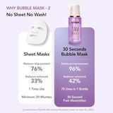 MENOKIN Rose Pdrn+nad 30s Quick Bubble Mask 95ML