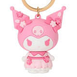 SANRIO Sakura Series Sakura Keychain Pendant Kuromi 1pc