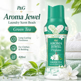P&G  Aroma Jewel Laundry Scent Beads Green Tea 420ml