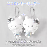 SANRIO Mascot Holder Connecting Set B - Hello Kitty & Hello Mimmy