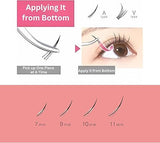 D-UP Quick Extension False Eyelashes #03 A Type 120Pcs