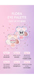 AMUSE Flora Eye Palette (+Acrylic Charm, Seal Sticker) My Melody #01 Flora Peach Set