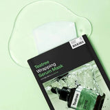 MEDIHEAL Teatree Wrapping Serum Face Mask For Trouble Calming 10pcs