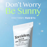 TORRIDEN Dive in Mild Sun Cream SPF 50+ PA++++ 60ml