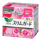 花王 Laurier Slim Guard 甜玫瑰香氛，特别适合日间使用 250 粒 18 件