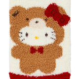 SANRIO Original Fluffy Socks - Red Hello Kitty / Bear 23~25cm 1 pair