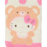 SANRIO Original Fluffy Socks - Pink Hello Kitty / Bear 23~25cm 1 pair