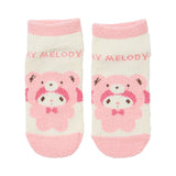 SANRIO Original Fluffy Socks - My Melody / Bear 23~25cm 1pair