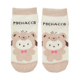 SANRIO Original Fluffy Socks - Pochacco / Bear 23~25cm 1pair