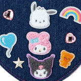 SANRIO Foldable Mirror (Denim Patch) 1pc