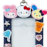 SANRIO  Pass & Card Case (Denim Patch) Holder 1pc