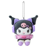 SANRIO Kuromi Plush Mascot Holder Keychain- Our Heisei Pop 1pc