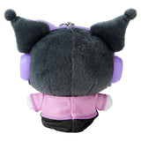 SANRIO Kuromi Plush Mascot Holder Keychain- Our Heisei Pop 1pc