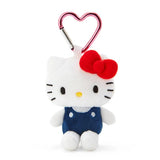 SANRIO Plush Mascot Holder With Heart Hello Kitty
