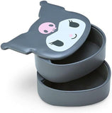 SANRIO Original Face Shaped Accessory Tray 2 Tiers #Kuromi