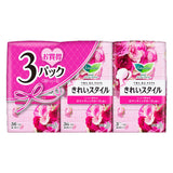 KAO  2025 Spring Limited Wingless Sanitary Pads 36 Pads Rose Scent