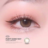 OLOLA 1 day Contact Lens #Purity Shine Hazel Brown 10pcs
