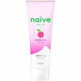KRACIE Naive Face Wash Peach 130g