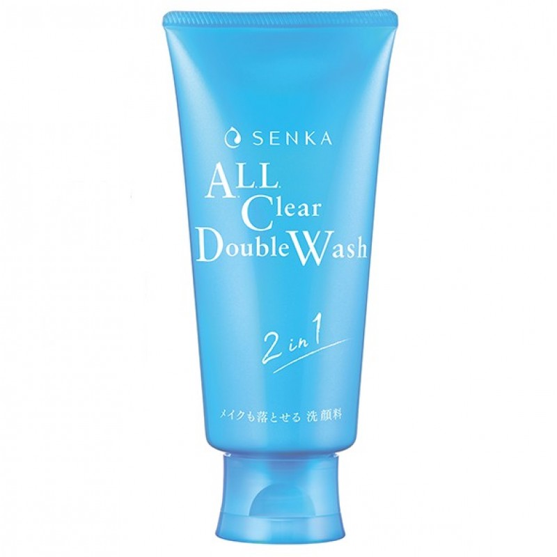 SHISEIDO Senka Perfect All Clear Double W 120g | Merry Seasons