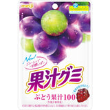 MEIJI Juice Gummy Grape Flavor 54g