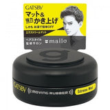 MANDOM Gatsby Moving Rubber Hairwax Extreme Matte Black 80g