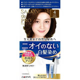 DARIYA Salon De Pro Hair Dye For Gray Hair #4 Light Brown 40g