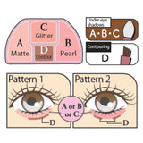 CANMAKE Plampuku Coordinate Eyes 01 Apricot Plumpuku 1.4g