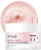 ANUA Peach 77 Niacin Enriched Cream 50ml set (+Serum 10ml)