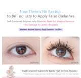 FLORTTE I Am Super Beauty Glue-Free False Lashes 1 Pair #N01 Universally Admired