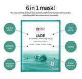SNP Jade Soothing Ampoule Mask ver.6 10pcs