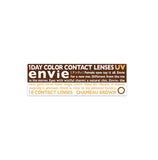 ENVIE Daily Contact Lenses #Chameau Brown 10pcs