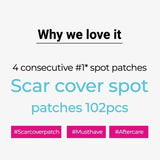 CAREPLUS Cover Spot Patch 102pcs