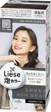 KAO Liese Prettia Foam Hair Dye Smoky Ash Gray
