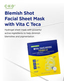 CKD Vita-C Teca Dark Spot Care Shot Mask (4+1sheets)