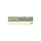 ENVIE Daily Contact Lenses #Olive Brown 30pcs
