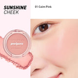 PERIPERA Pure Blushed Sunshine Cheek 01  #Calm Pink 4.2g