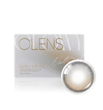 OLENS Monthly Contact Lenses #Glowy Mocha Brown 2pcs