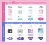 ITC x SANRIO Characters Real Soft Sanitary Pads Overnight Diapers Size M 8pcs